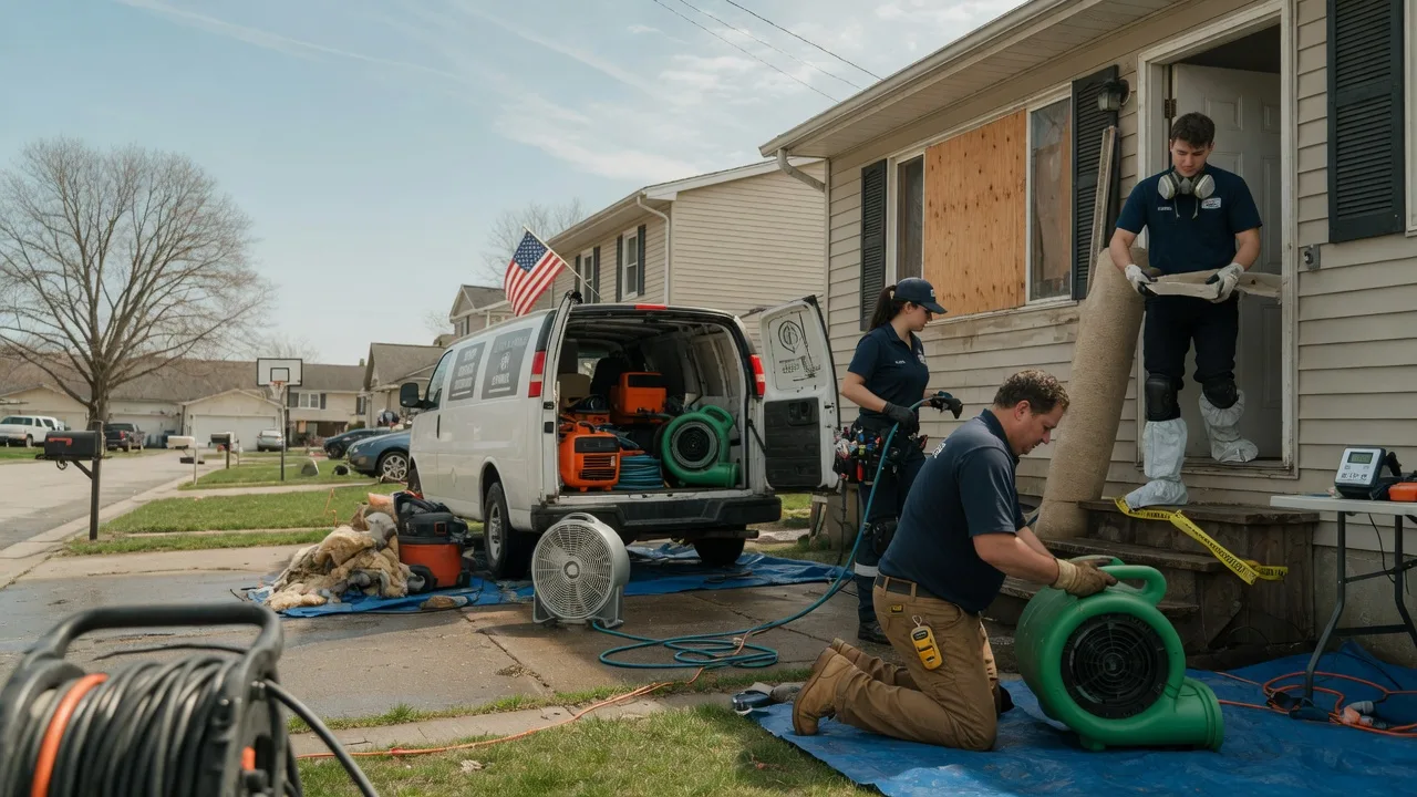 Water Damage Restoration in Willowbrook, IL near me
